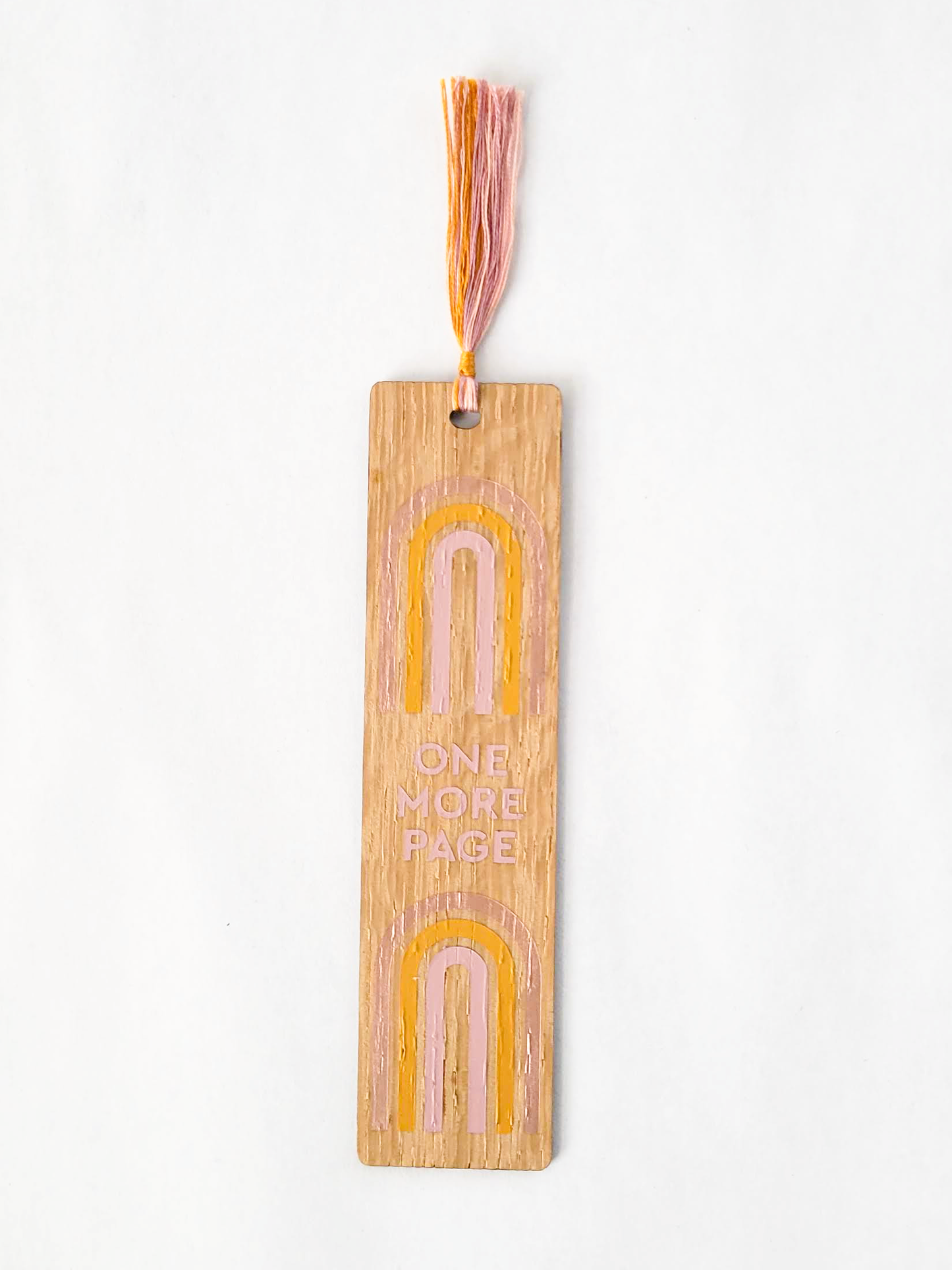 Wooden Bookmark with Tassle