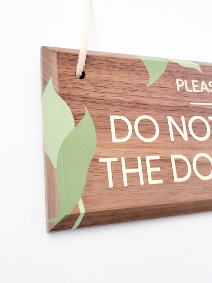 Custom Wooden Sign