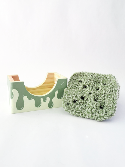 Crocheted Coasters with Box (Set of 4)