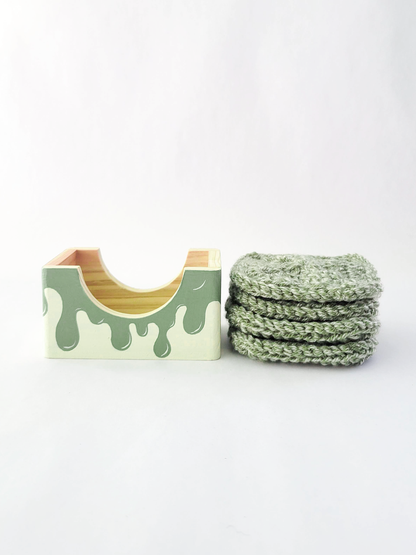 Crocheted Coasters with Box (Set of 4)