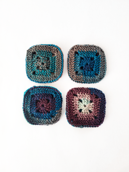 Crocheted Coasters with Box (Set of 4)