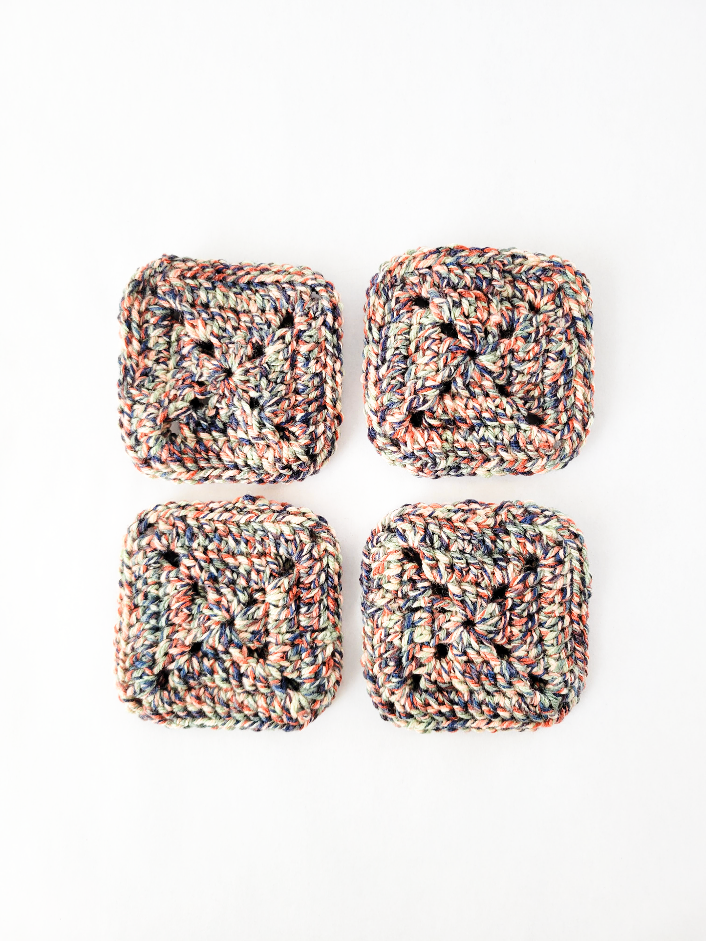 Crocheted Coasters with Box (Set of 4)