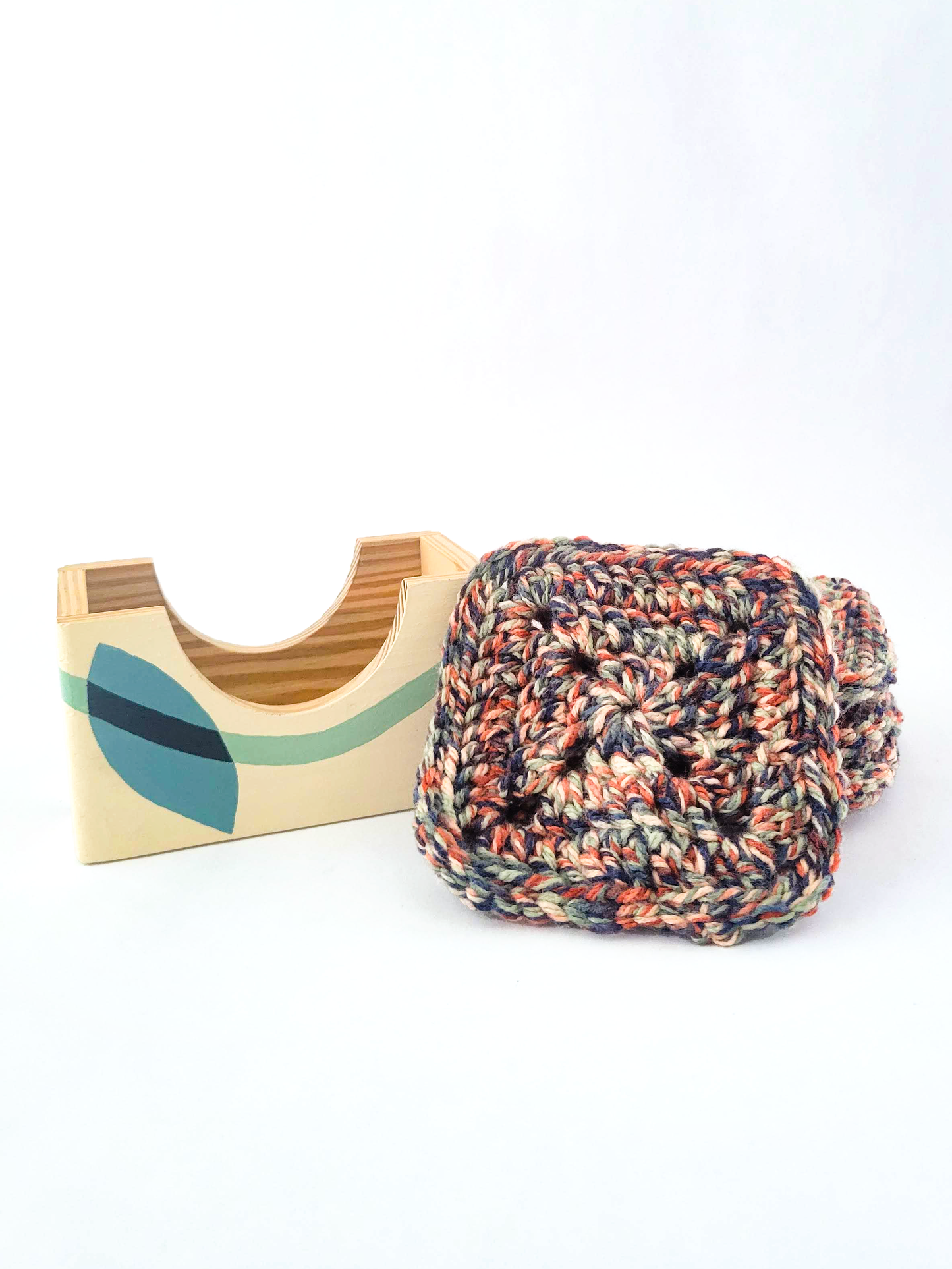 Crocheted Coasters with Box (Set of 4)